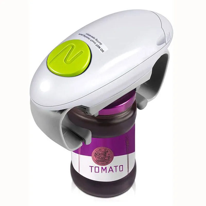 Electric Can/Jar Opener Automatic Handheld One Touch